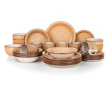 BANQUET Sada jdeln SPIRAL BROWN, 30 ks