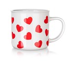 BANQUET Hrnek keramick RED HEARTS 350 ml