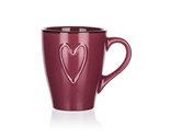 BANQUET Hrnek keramick HEART 310 ml, bord