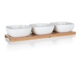 BANQUET Sada misek BRILLANTE Bamboo 33 x 9,7 x 4,7 cm, 3 + 1 ks