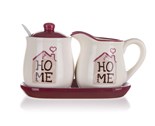 BANQUET Sada mlenka s cukenkou HOME Coll., 4 dly,OK