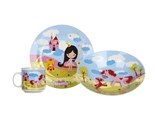 BANQUET Dtsk jdeln sada LITTLE PRINCES, 3 ks