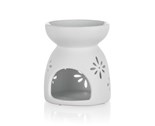 HOME DECOR Aroma lampa porcelnov 8 x 9 cm, vloky, bl