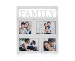 HOME DECOR Fotormeek na 4 foto FAMILY 28 x 31 x 2,5 cm
