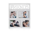 HOME DECOR Fotormeek na 4 foto FRIENDS 28 x 31 x 2,5 cm