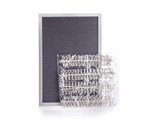 HOME DECOR Tabule fleece s psmeny 33 x 48 cm, ed, rm bl