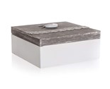 HOME DECOR Krabika mal s krajkou LACEWORK, tverec