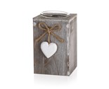 HOME DECOR Svcen SOLID HEART 7,5 x 7,5 x 11,5 cm