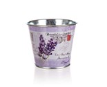 HOME DECOR Kvtin plechov LAVENDER 8 x 6,5 x 5,5 cm