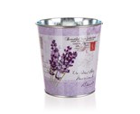 HOME DECOR Kvtin plechov LAVENDER 10 x 10 x 7,5 cm