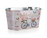 HOME DECOR Kvtin plechov ovln BICYCLE 22,5 x 13,5 x 11 cm