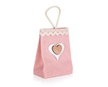 HOME DECOR Taka drkov mal HEART 7 x 12 x 4 cm, sv.rov