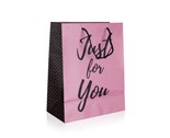 HOME DECOR Taka drkov JUST FOR YOU PINK vel. M, 18 x 22 x 10 cm