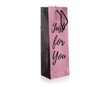 HOME DECOR Taka drkov na lhev JUST FOR YOU PINK 12 x 35 x 9 cm