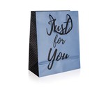 HOME DECOR Taka drkov JUST FOR YOU BLUE vel. L, 26 x 32 x 13 cm