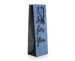HOME DECOR Taka drkov na lhev JUST FOR YOU BLUE 12 x 35 x 9 cm