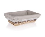 HOME DECOR Kok proutn DUO 26 x 18 x 7,5 cm, obdlnk, hndobl