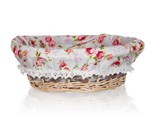 HOME DECOR Kok proutn ROSES 25 x 9 cm, kulat