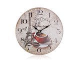 HOME DECOR Hodiny nstnn CAFE PARIS 34 cm