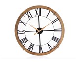 HOME DECOR Hodiny nstnn GOLD RIM 60 cm
