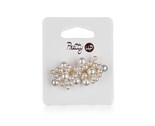 PRETTY UP Nunice 3 x 3 cm, 1 pr, perly retro
