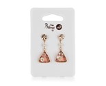 PRETTY UP Nunice 5 x 1,5 cm, 1 pr, rov trojhelnky s perlou