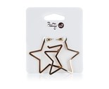 PRETTY UP Nunice 5,5 x 5,5 cm, 1 pr, hvzdy velk