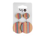 PRETTY UP Nunice 8,5 cm, 1 pr, pastelov kruhy