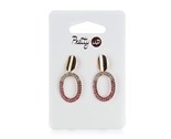 PRETTY UP Nunice 4 x 2 cm, 1 pr, blo-rov kamnky