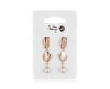 PRETTY UP Nunice 2 x 2,5 cm, 1 pr, lasturky s perlou