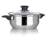 Hrnec nerezov SUPER VALUE 22 cm, 3,8 l, s poklic