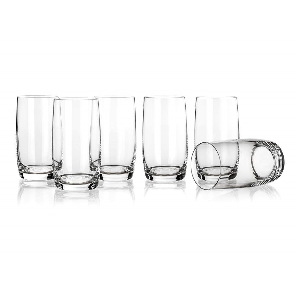 BANQUET CRYSTAL Sada sklenic long drink LEONA 380 ml, 6 ks, OK