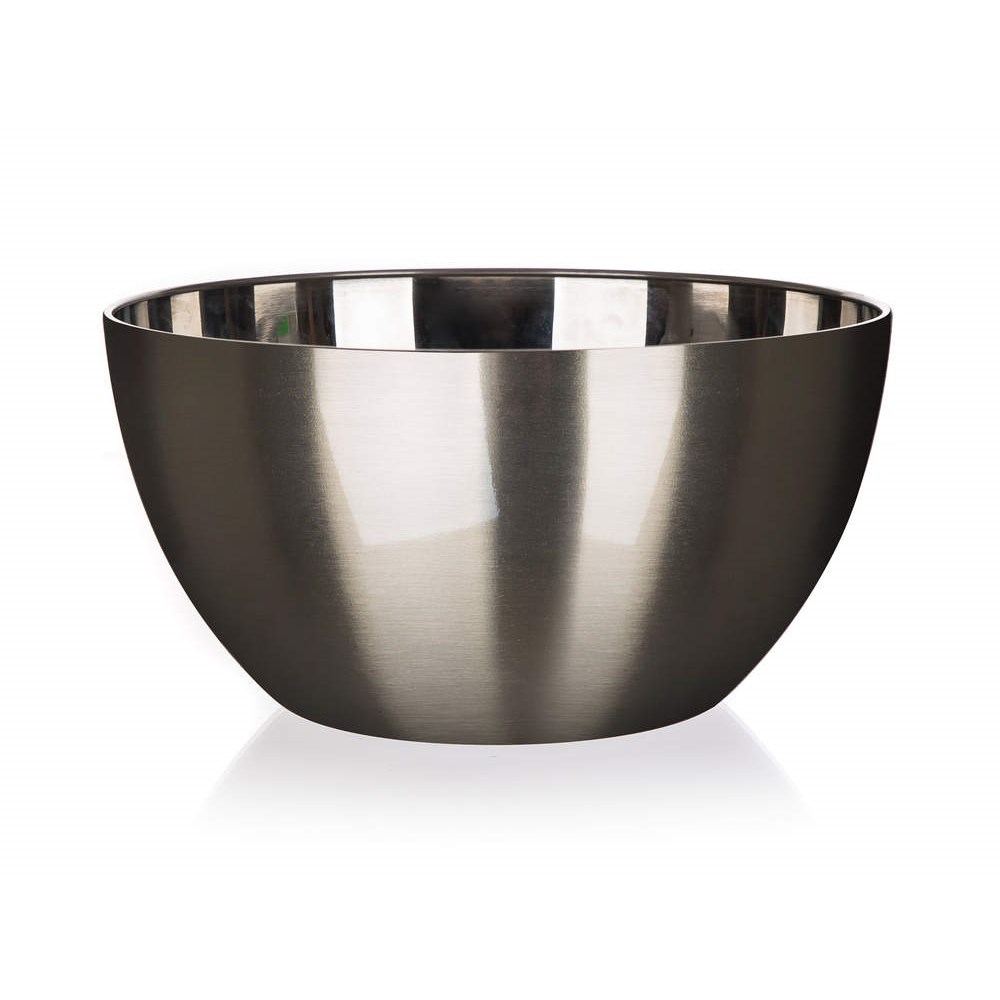 BANQUET Mísa nerezová LATINO METALLIC Platinum 24 x 14 cm