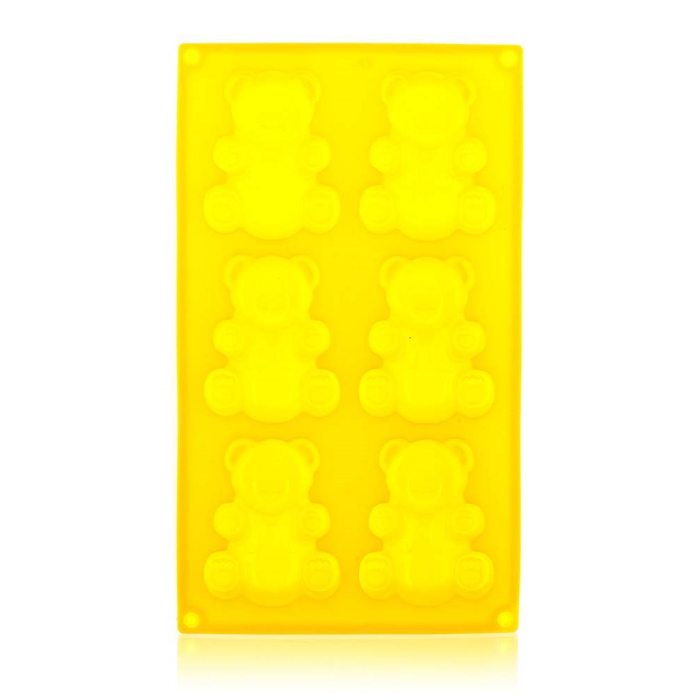 BANQUET Forma silikonová CULINARIA Yellow 31 x 18 x 2 cm, medvídci