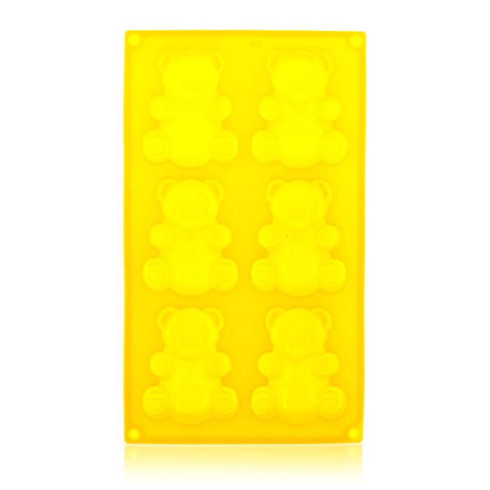 BANQUET Forma silikonová CULINARIA Yellow 31 x 18 x 2 cm, medvídci