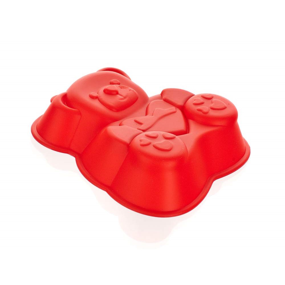 BANQUET Forma silikonová CULINARIA Red 14,2 x 12,3 x 3,5 cm, medvídek