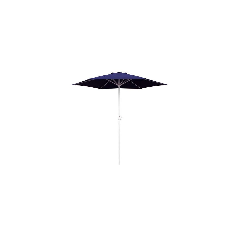 HAPPY GREEN Slunečník s kličkou 230 cm, dark blue