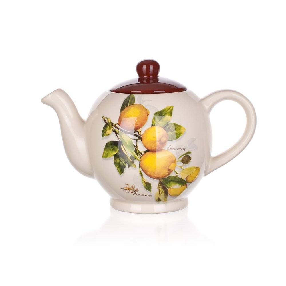 BANQUET Konvice keramická LEMON 1200 ml, OK