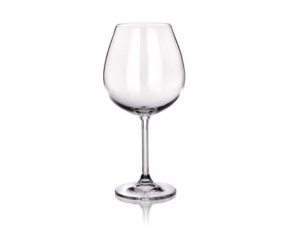 BANQUET CRYSTAL Sada sklenic na víno DEGUSTATION Burgundy 650 ml, 6 ks, OK