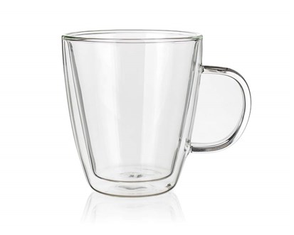BANQUET Hrnek skleněný dvoustěnný DOBLO 300 ml