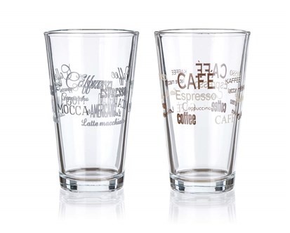BANQUET Sklenice CAFE II 455ml, assort