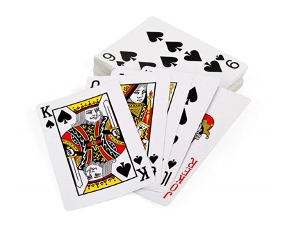 Karty dvouhlavé na poker, 2 sady