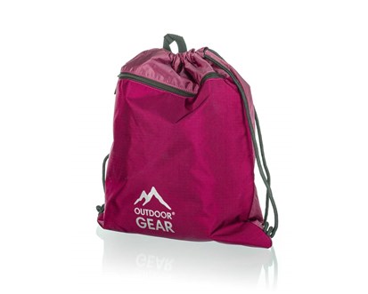 OUTDOOR GEAR Batoh stahovací SCALE, růžový