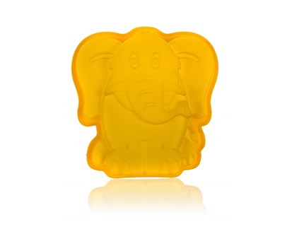 BANQUET Forma silikonová CULINARIA Yellow 19 x 19,6 x 4,4 cm, slon