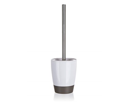 BRILANZ WC çtŘtka plastov  ov ln  12 x v 39 cm, bˇlo-çedě