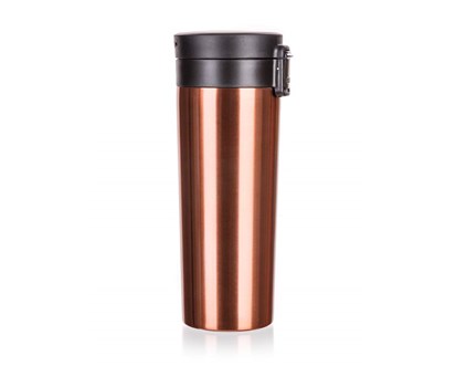 BANQUET Hrnek cestovní dvoustěnný ARCUS 450 ml, fialový