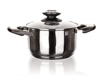 BANQUET Hrnec nerezový MASSIMA 18 cm, 2,0 l, s poklicí