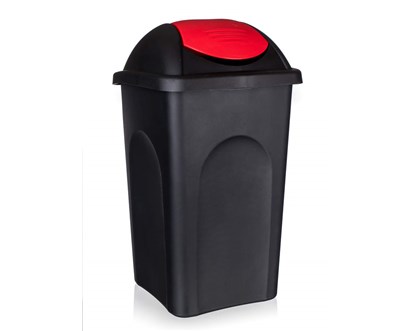 Koš odpadkový MP 60 l, červené víko