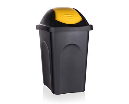 Koš odpadkový MP 30 l, žluté víko
