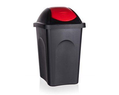 Koš odpadkový MP 30 l, červené víko